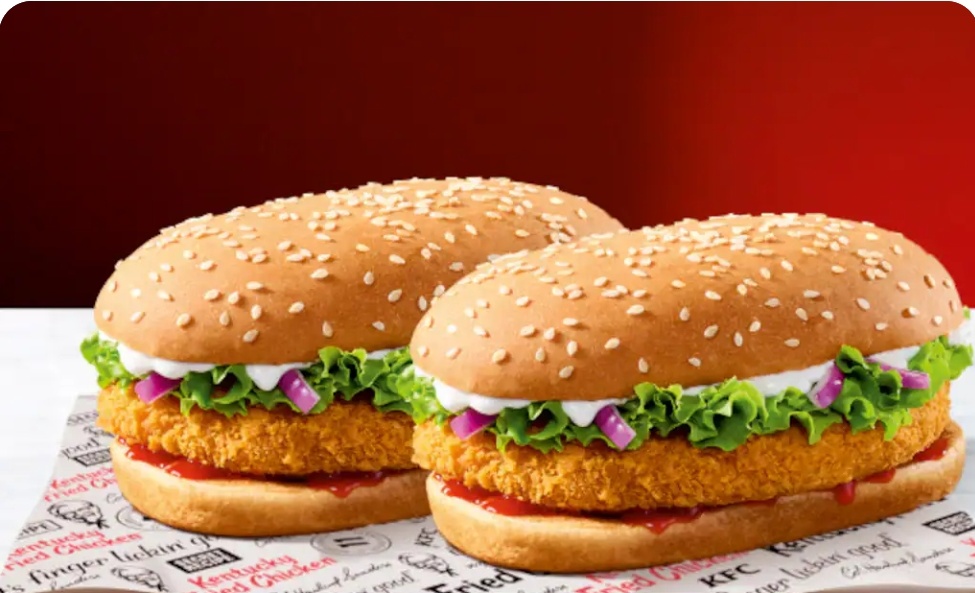 Veg Longer Burger [ 2pc ]