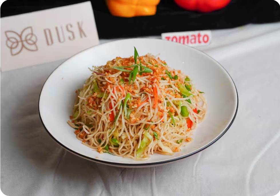 Veg Brunt Garlic Noodles 